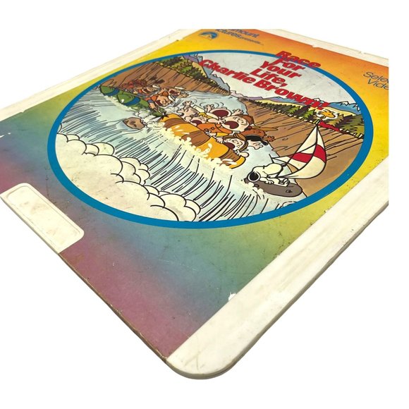 Race For Your Life Charlie Brown RCA Selectavision Laser Videodisc Disc Peanuts - Picture 5 of 7